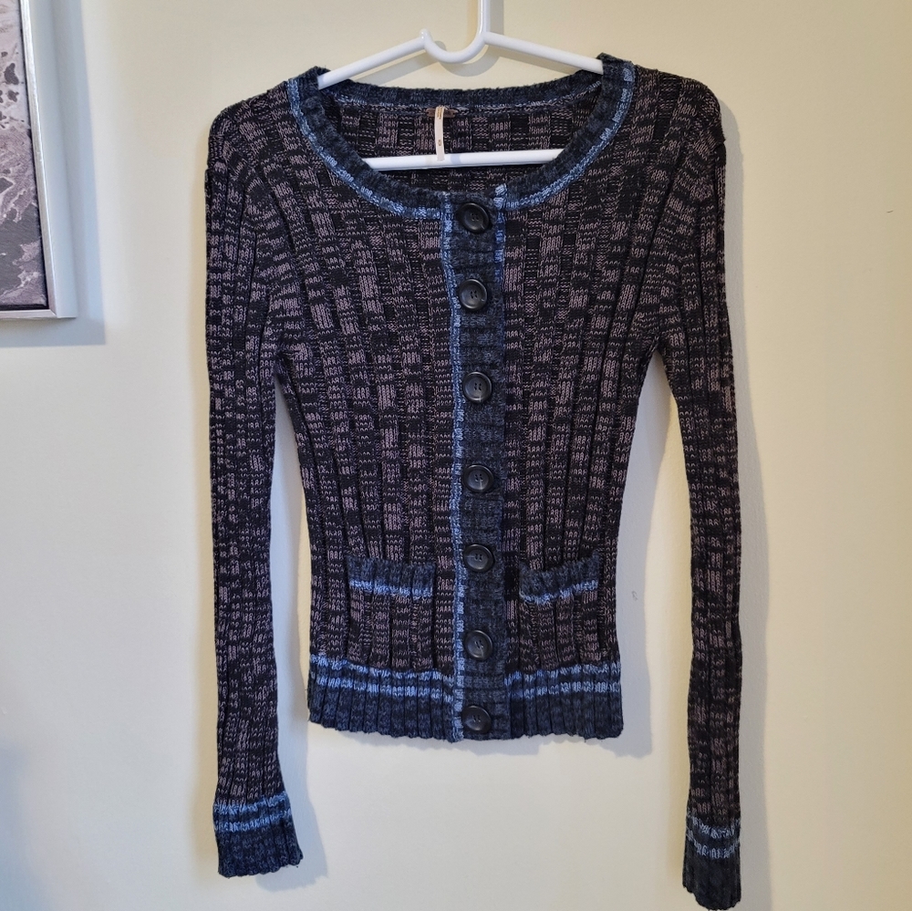 Free people pullover cardigan sweater
